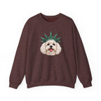 Maltese Statue of Liberty Sweatshirt