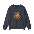 Goldendoodle Statue of Liberty Sweatshirt