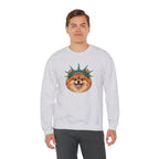 Pomeranian Statue of Liberty Sweatshirt