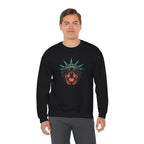 Rottweiler Statue of Liberty Sweatshirt