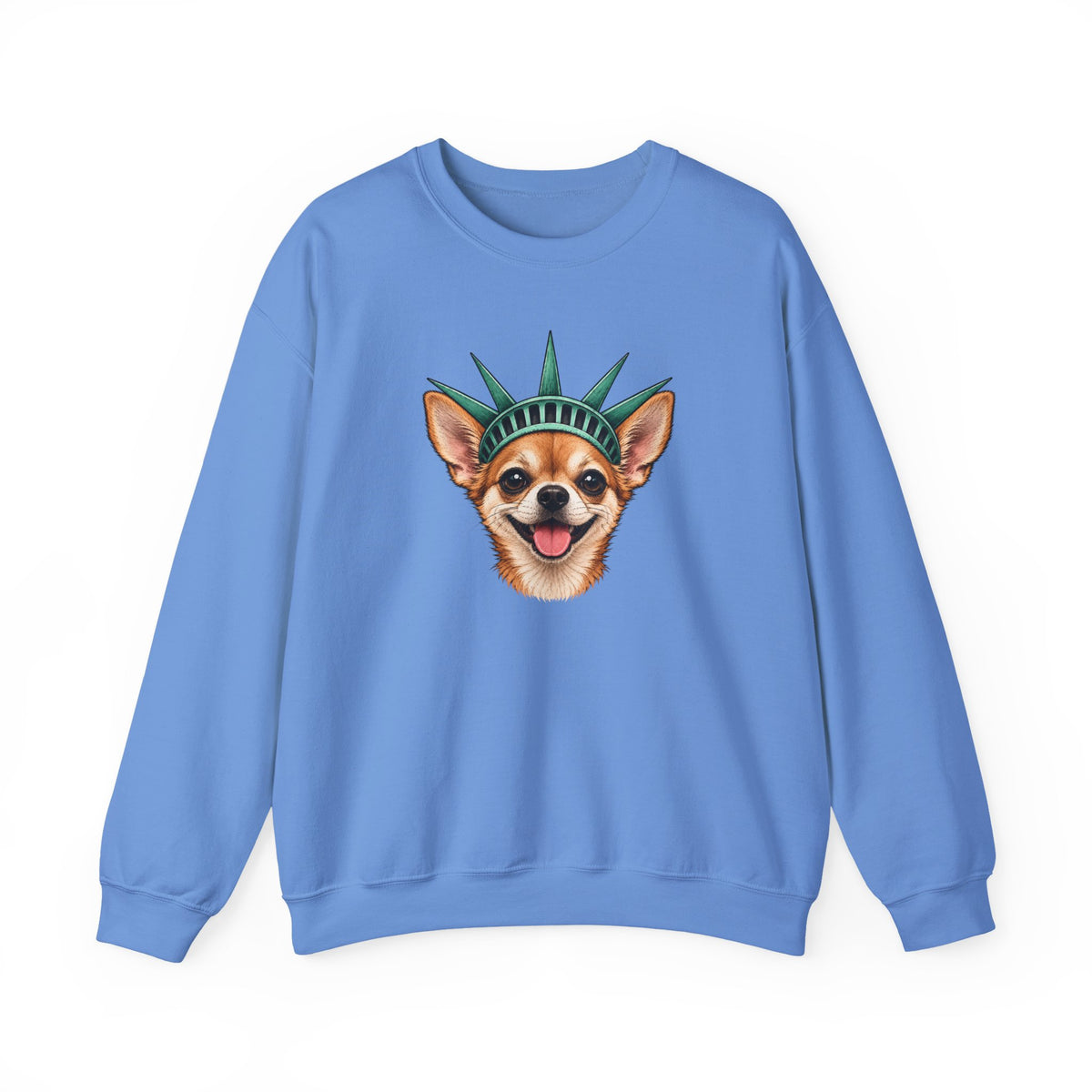 Chihuahua Statue of Liberty Sweatshirt