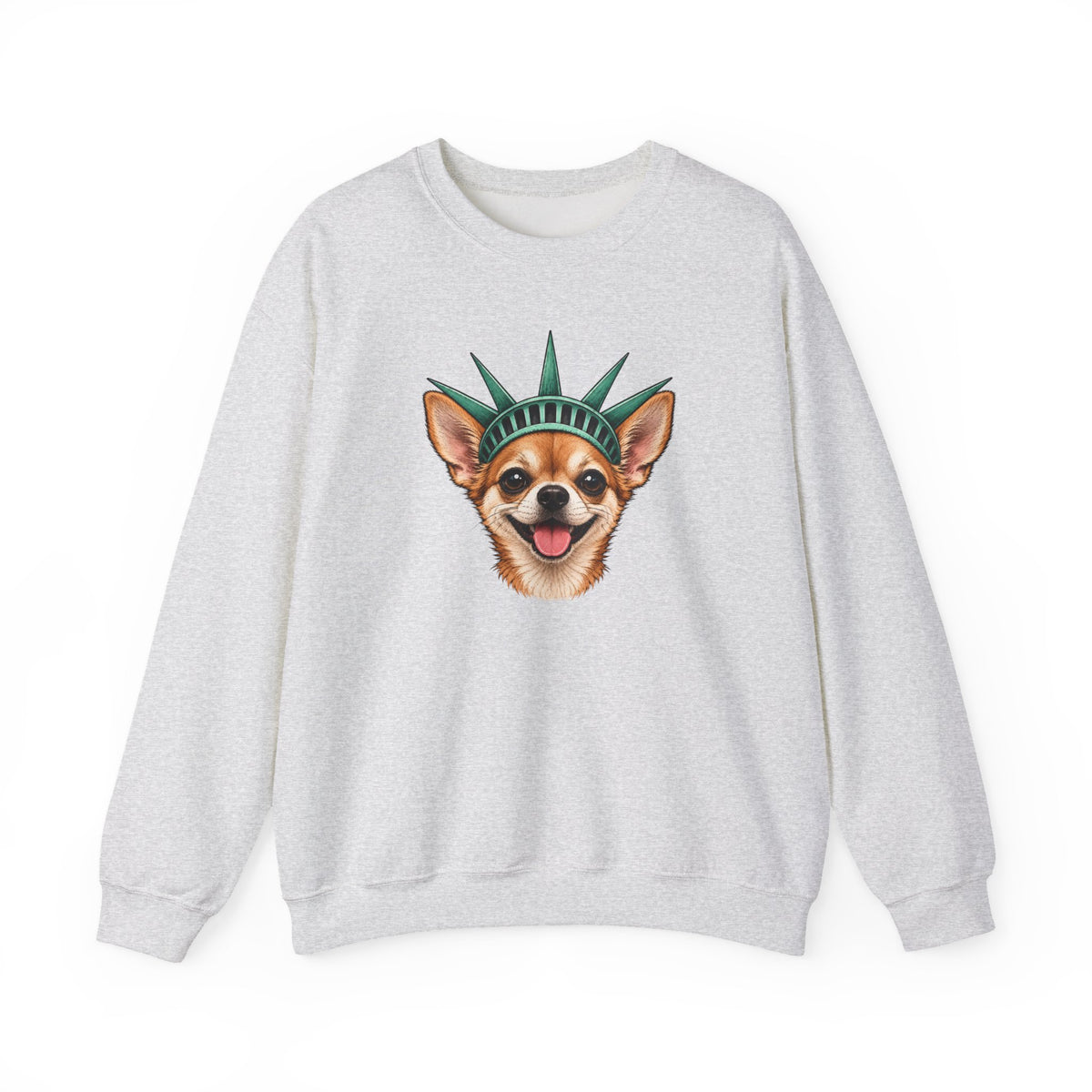 Chihuahua Statue of Liberty Sweatshirt