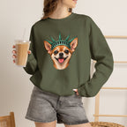 Chihuahua Statue of Liberty Sweatshirt
