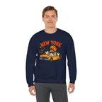 New York Halloween Taxi Ghost Sweatshirt