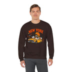 New York Halloween Taxi Ghost Sweatshirt