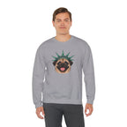 Pug Statue of Liberty Sweatshirt