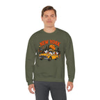 New York Halloween Taxi Ghost Sweatshirt