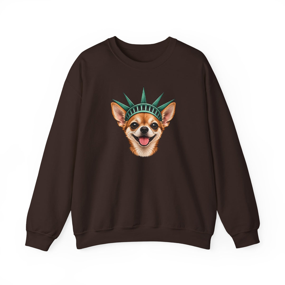 Chihuahua Statue of Liberty Sweatshirt